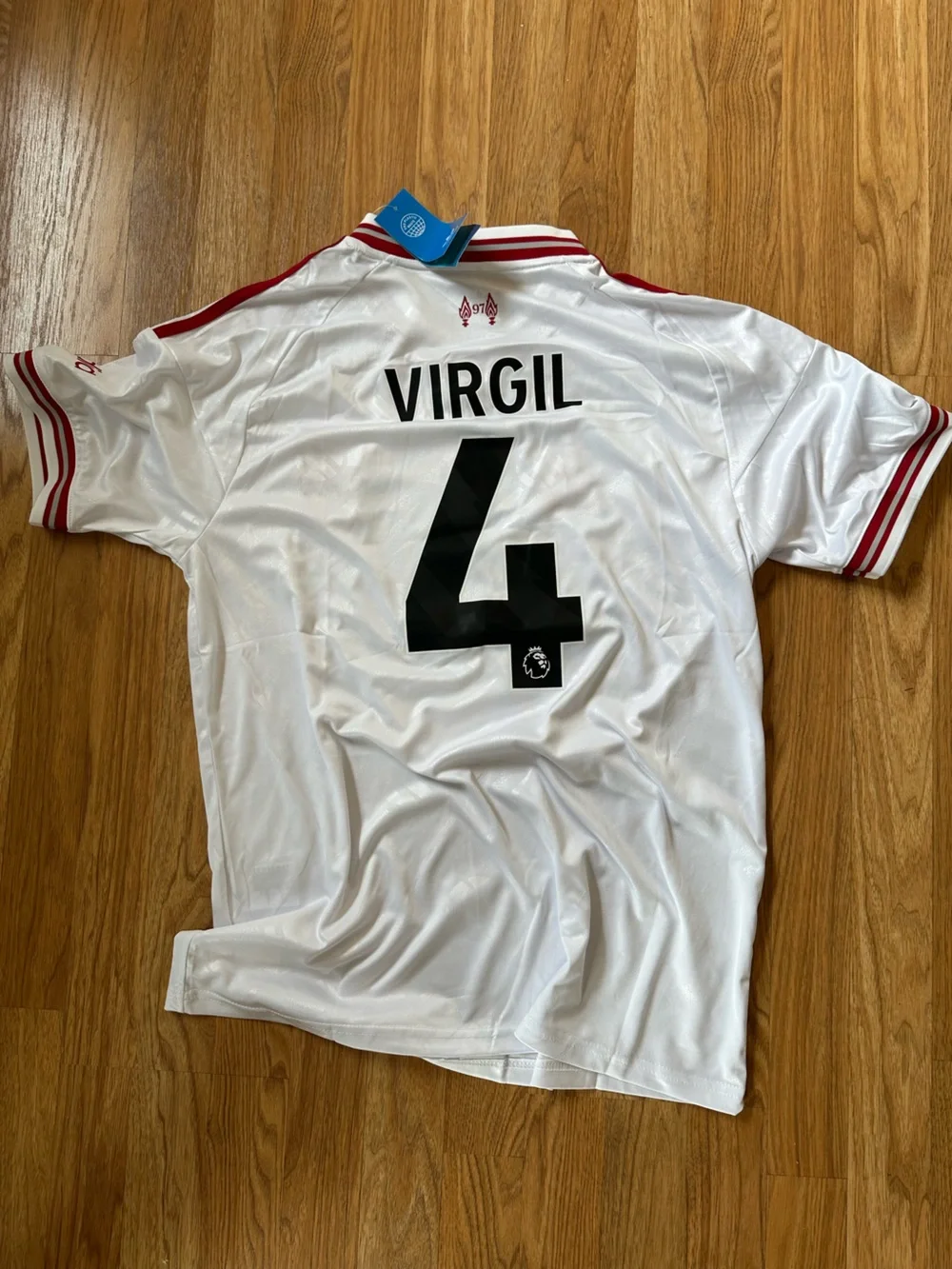 Liverpool Adidas 26/27 Away Kit #4 Virgil Van Dijk